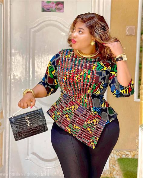 ankara top styles|ankara sleeveless tops.